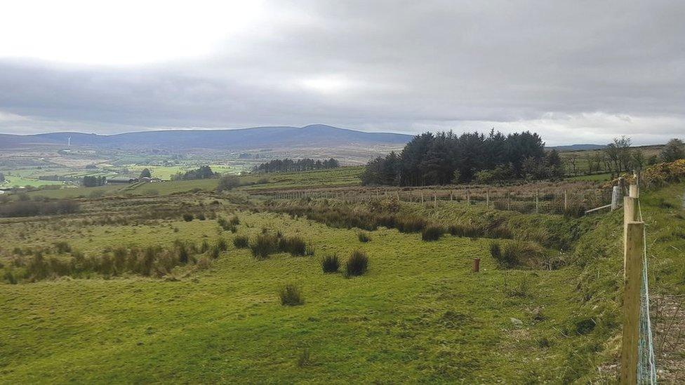 the Curraghinalt site beside Greenacastle