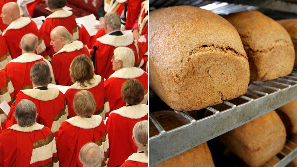 House of Lords, and loaves