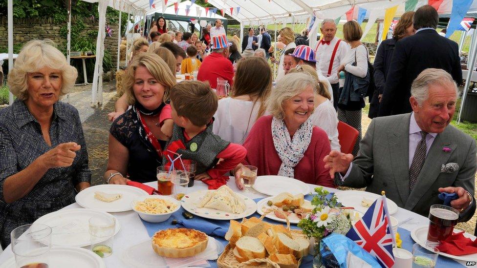 Duchess of Cornwall and Prince Charles