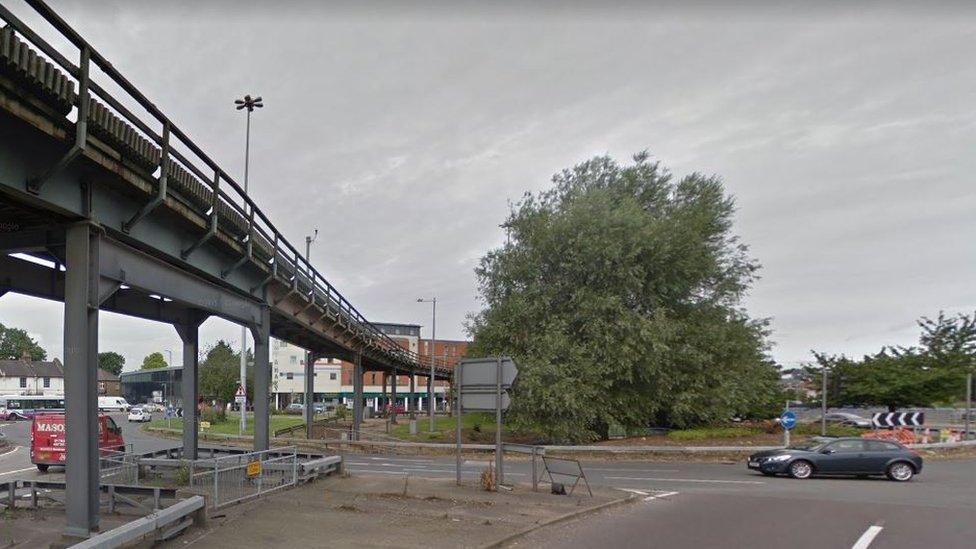 Army and Navy flyover, Chelmsford