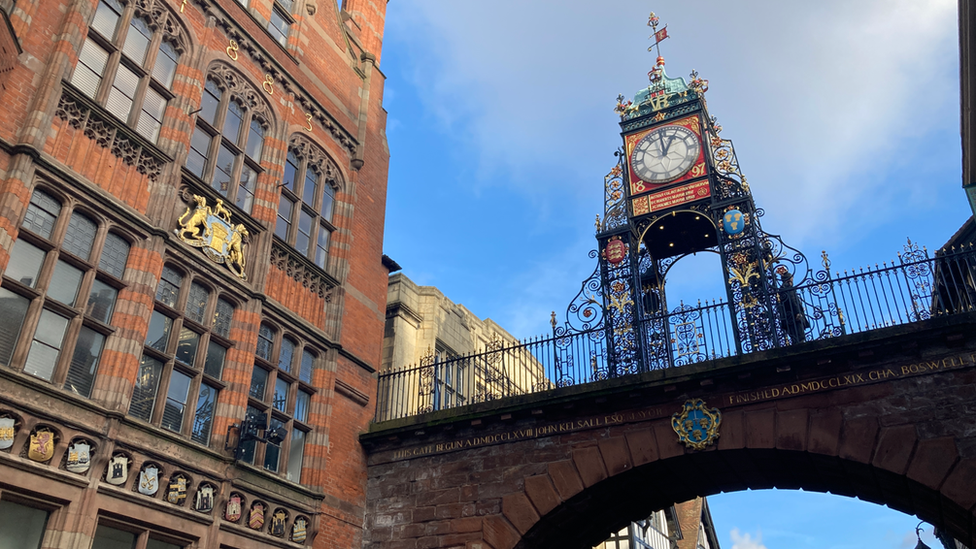 Eastgate Clock in Chester