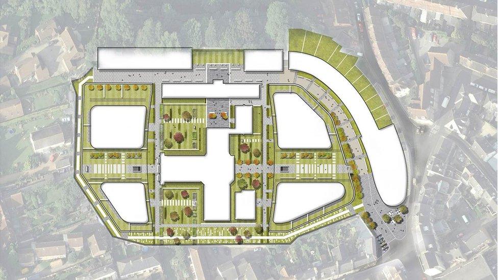 Dorchester Prison plans