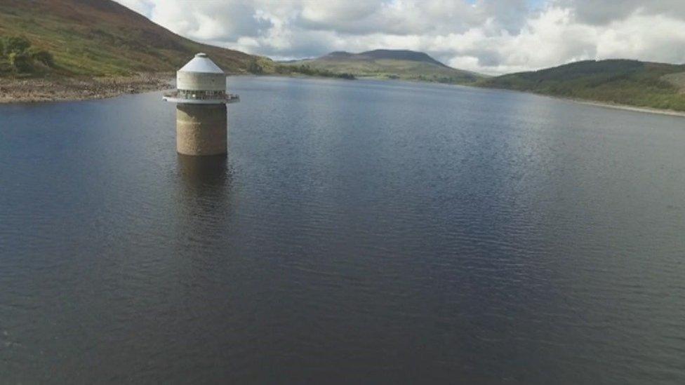 Tryweryn reservoir