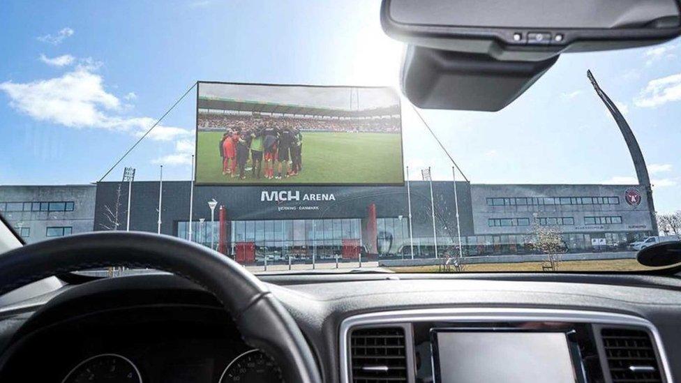 FC Midtjylland are planning drive-in idea for when football returns