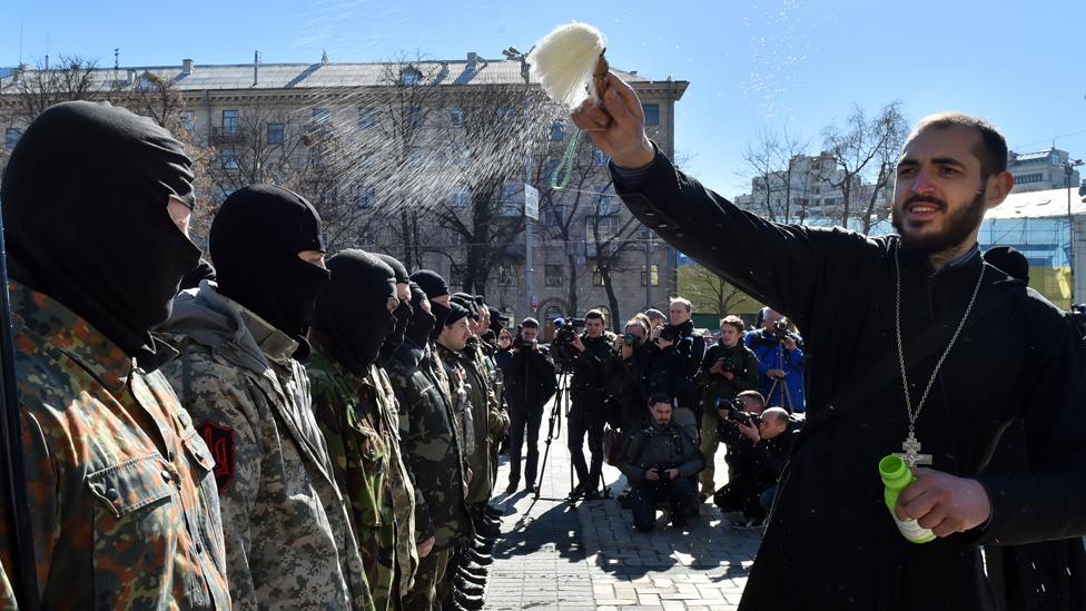 Blessing in Kiev, 17 Mar 15