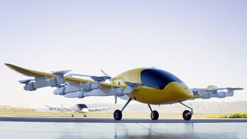 Cora self-flying air taxi