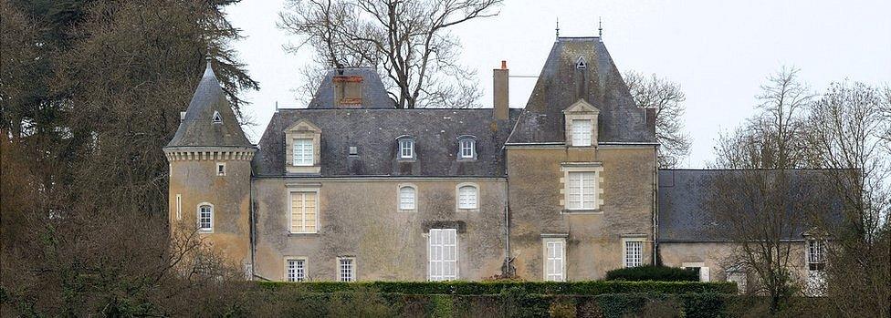 Mr Fillon's home: Medieval Chateau de Beauce, in Solesmes, western France