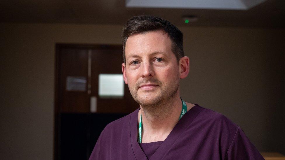 David Cooper, consultant respiratory physician