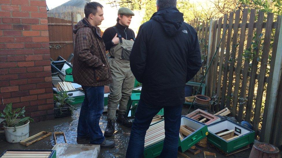 Flood-hit York residents