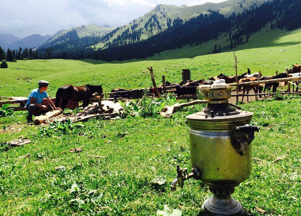 Tian Shan mountains