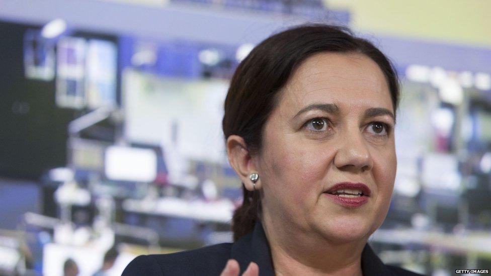 Queensland Premier Annastacia Palaszczuk