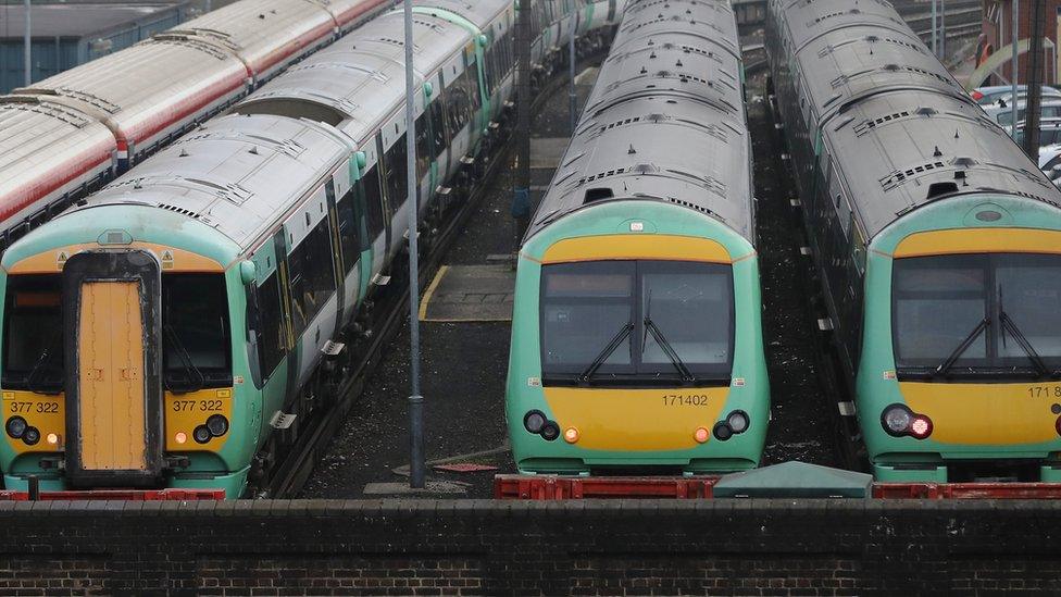 southern Rail trains