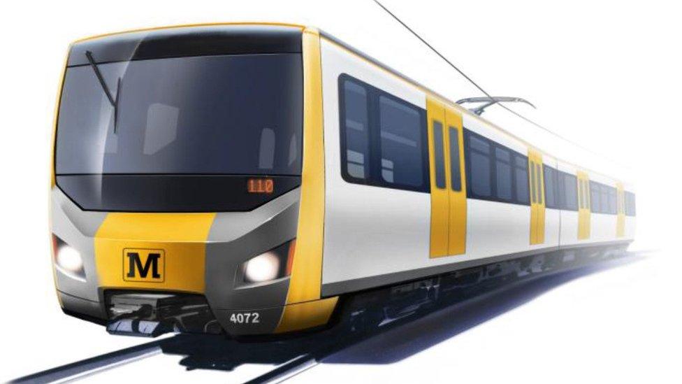 Concept design of how a new Metro train could look