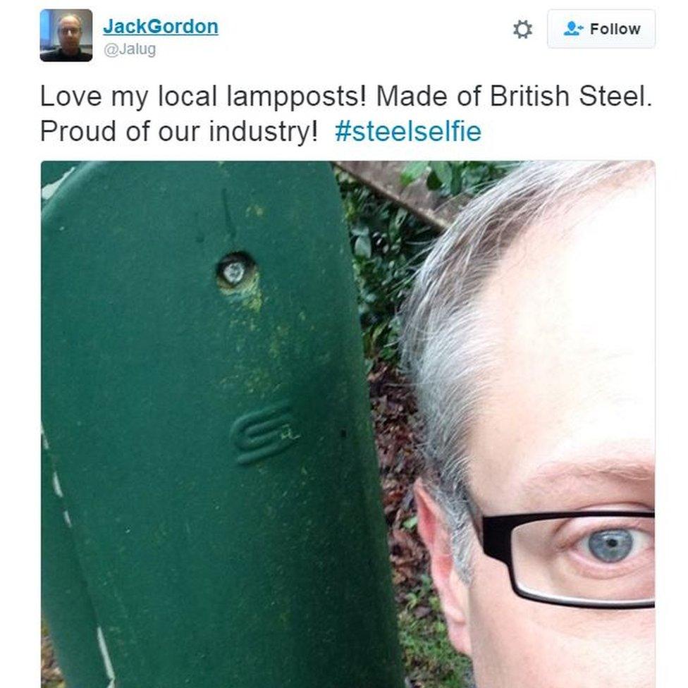 #Steelselfie