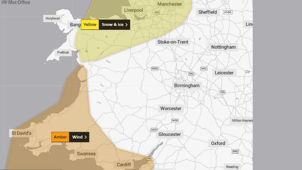 Weather map