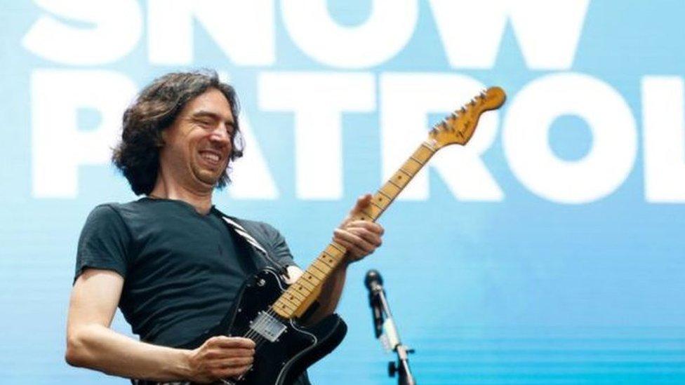 Snow Patrol frontman Gary Lightbody