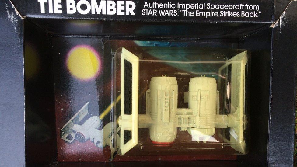 Tie bomber authentic imperial spacecraft