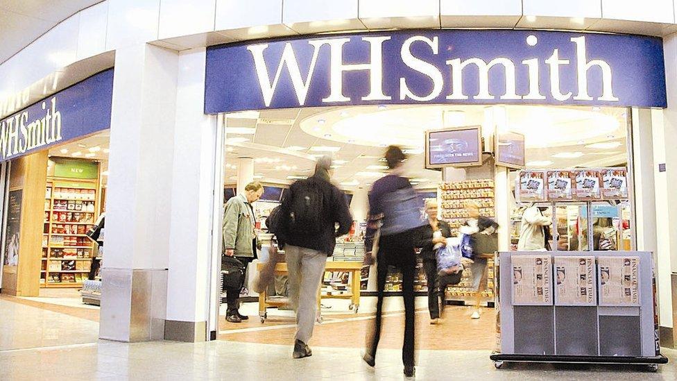 WHSmith airport shop