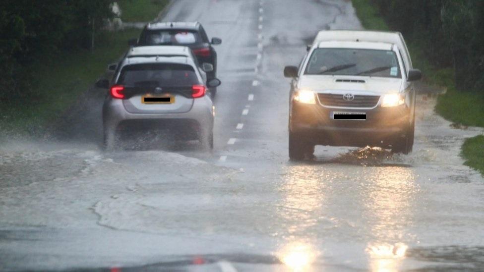 Island flooding