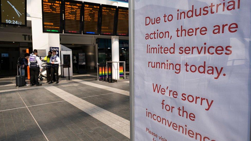 Sign at Birmingham New Street