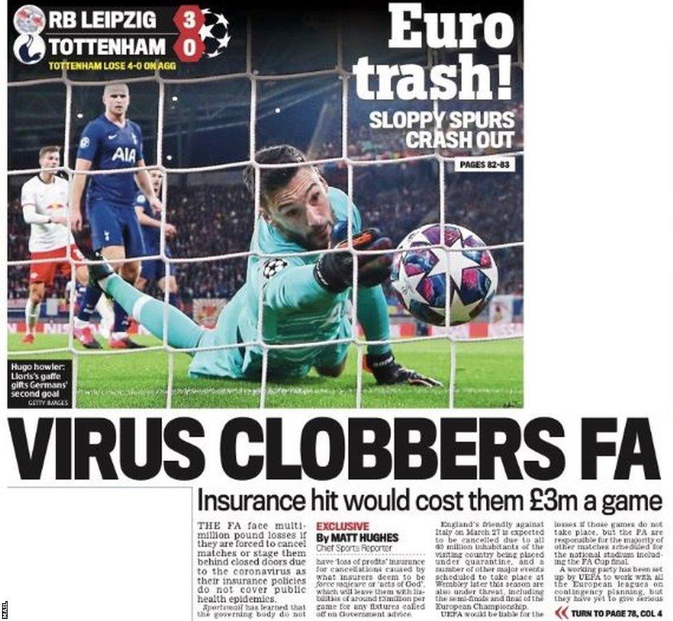 Mail back page