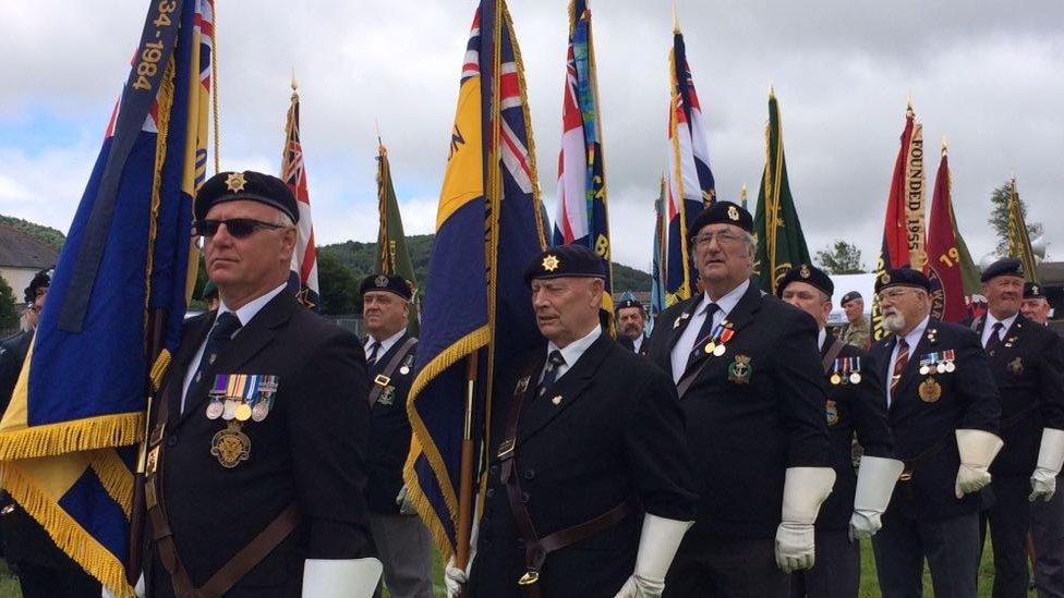 Veterans in Caerphilly