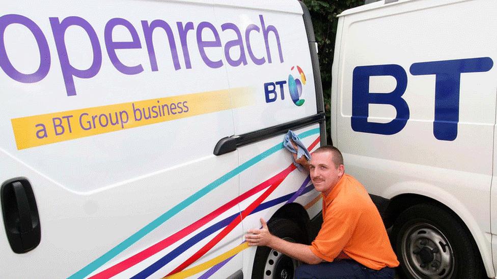 Openreach van