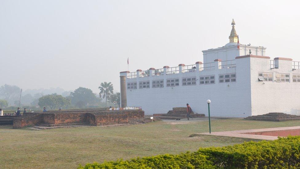 The Mayadevi temple in Lumbini is at the heart of the UNESCO world heritage site