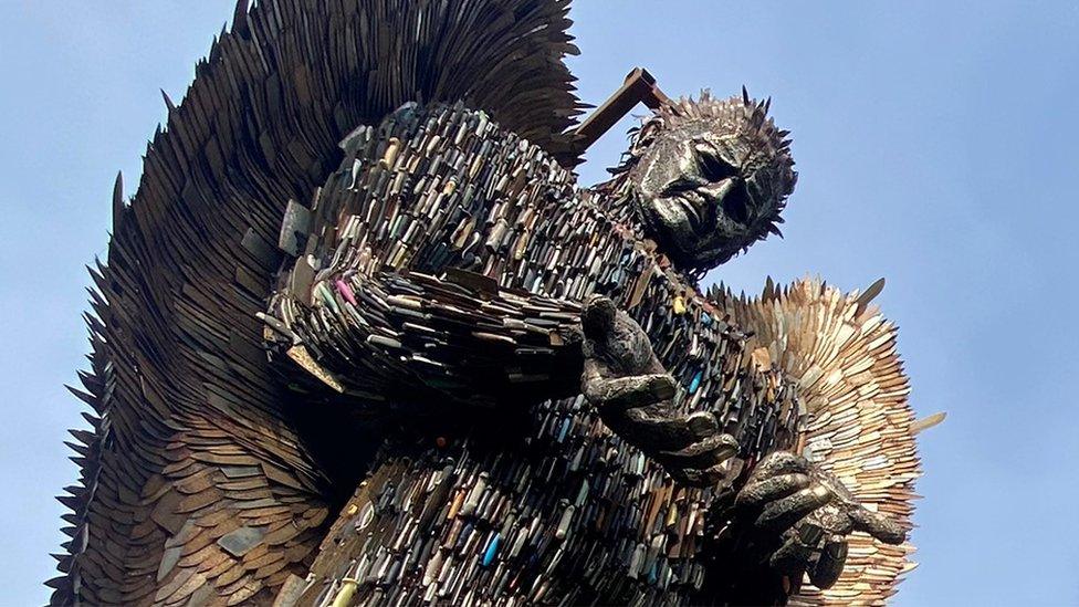 Knife Angel by Alfie Bradley