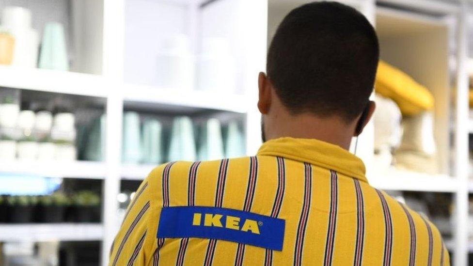 Ikea worker