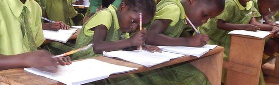 A Bridge International class in Uganda