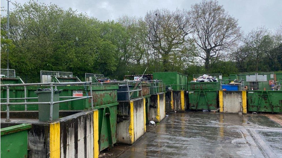 Hucknall recycling centre