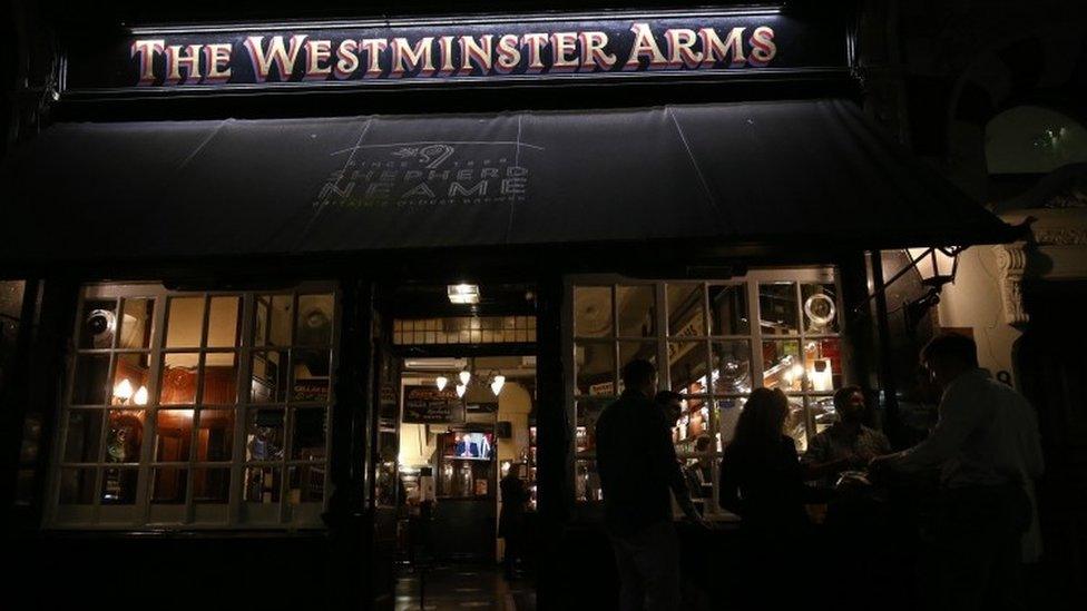 The Westminster Arms pub