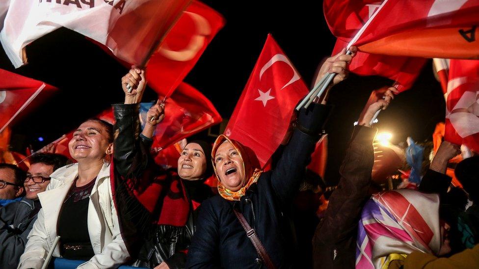 AKP supporters