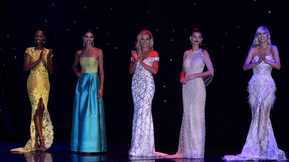 The Miss Universe Great Britain competitors