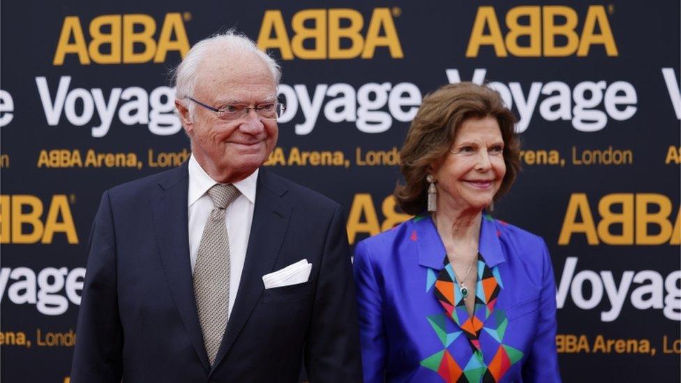 Swedish King Carl Gustaf and Queen Silvia