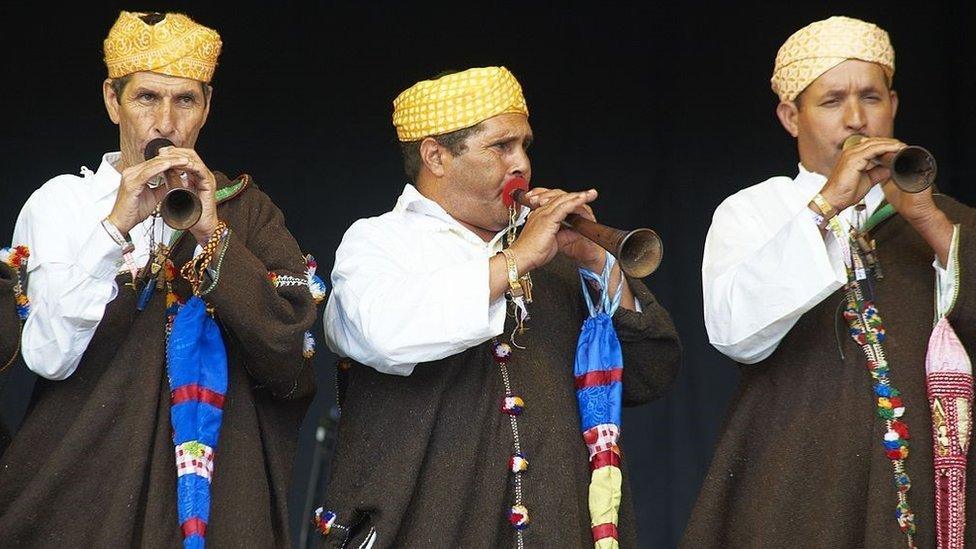 2021 photo of Master Musicians of Joujouka