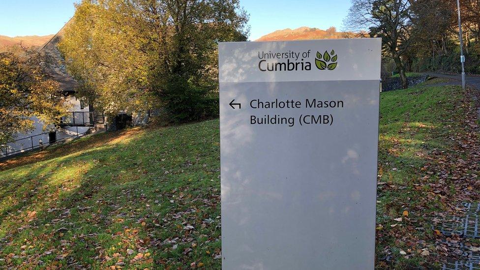 Charlotte Mason campus sign