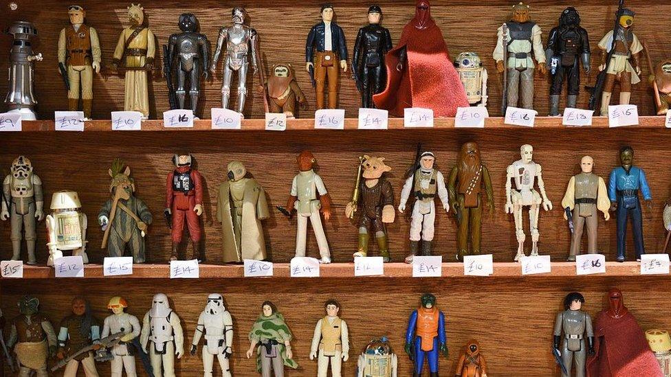 Star Wars figures