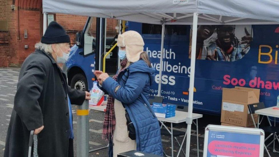 The Lambeth wellbeing bus