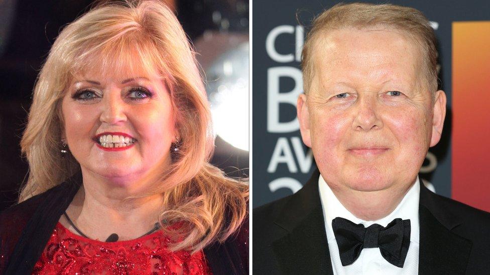 Linda Nolan and Bill Turnbull