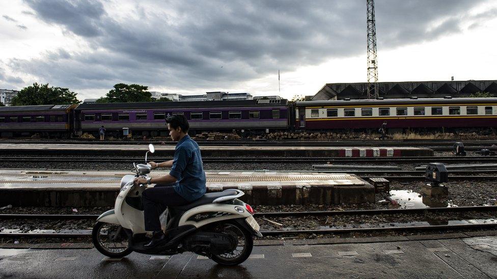 File photo of train station in Bangkok