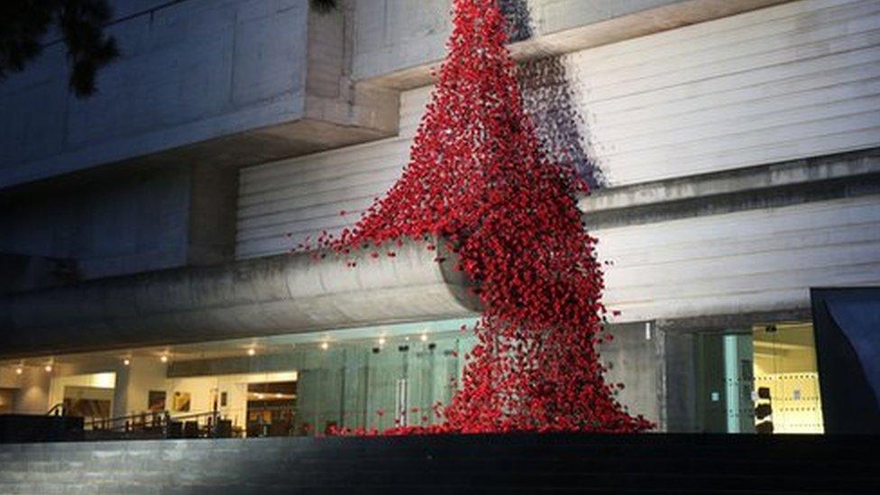 The Weeping Window at the Ulster Museum