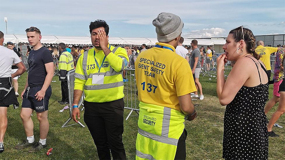 Staff at WeAreFSTVL in London