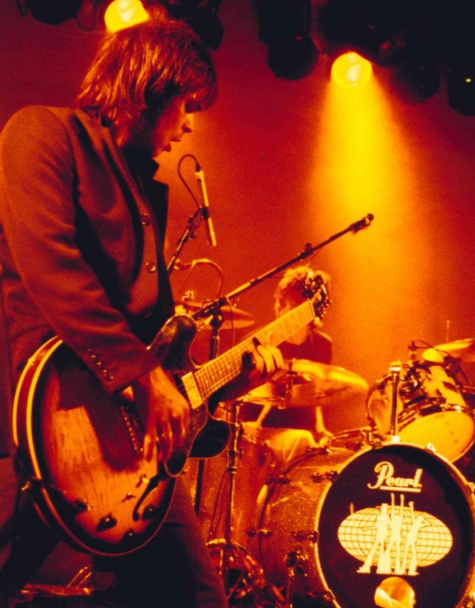 Supergrass performing at Rock City