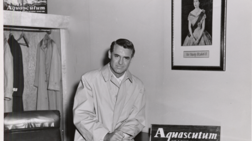 Cary Grant wearning Aquascutum