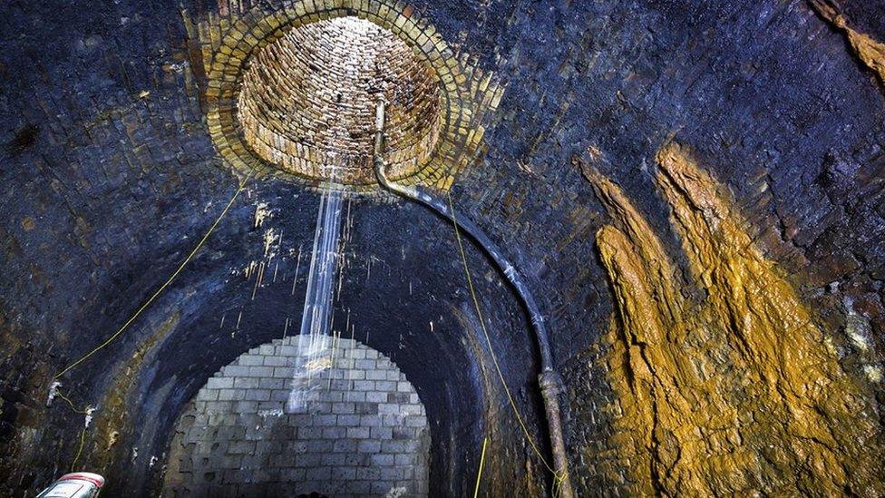 Inside the Rhondda Tunnel