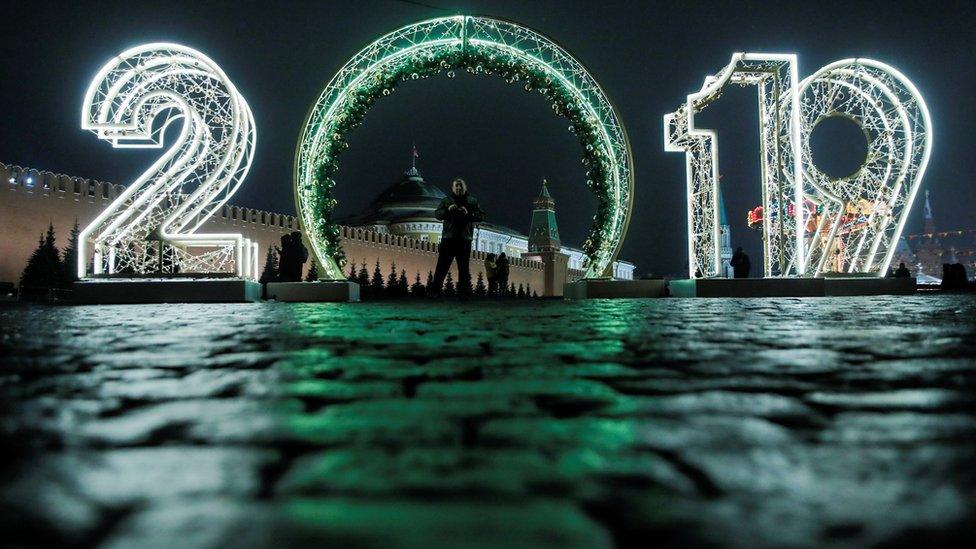 Preparations for the festive season in Russia