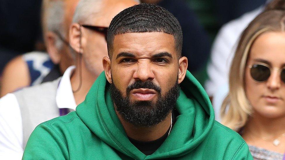 Drake at Wimbledon