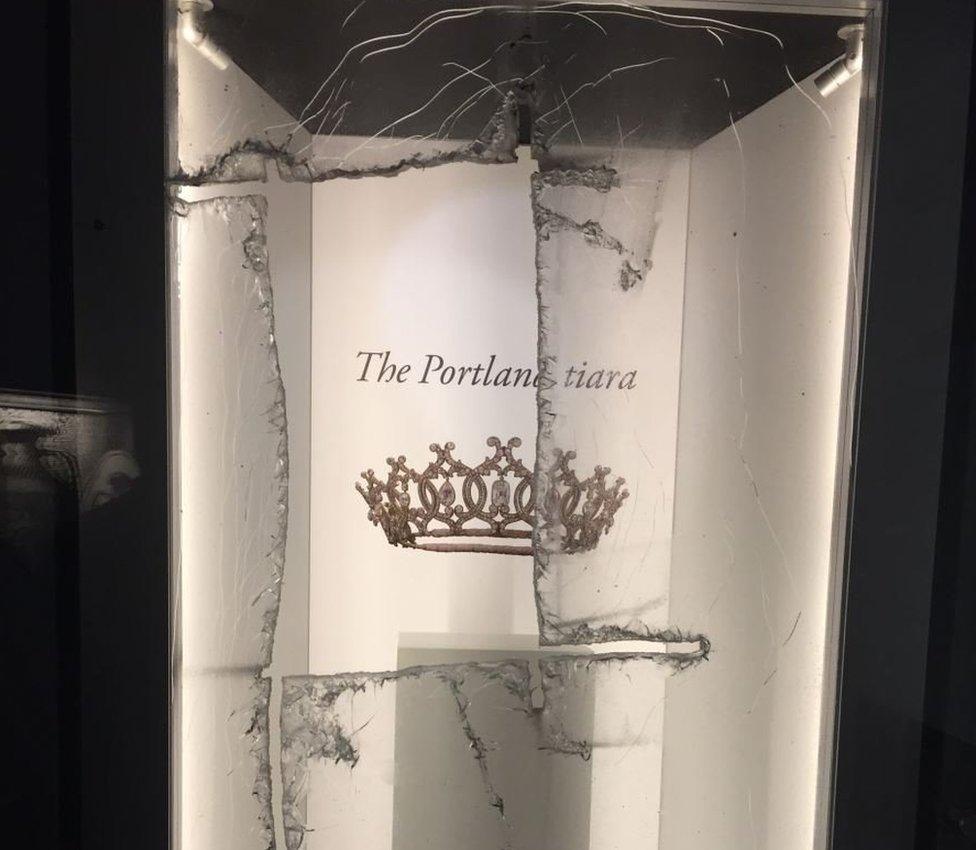 Portland Tiara case after theft